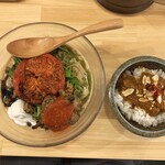 チリトマ ラーメン THANK - 冷やしジャークチキンヌードル(2020夏季限定)＋ルンダンカリー