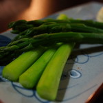 一路 - 実家から〜とアスパラ