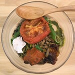 チリトマ ラーメン THANK - 冷やしジャークチキンヌードル(2020夏季限定)