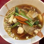 麺や 菜 - 五目麺(醤油）