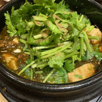 Neo Taiwanese Restaurant tabunoana - パクチー麻婆豆腐