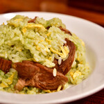 三喜園 - 青チャーハン@850円