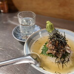 Hanroku - 海鮮胡麻茶漬け☆大分県のりゅうきゅうを茶漬けにした的な！