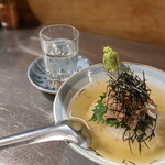 大衆酒場 はんろく - 海鮮胡麻茶漬け☆大分県のりゅうきゅうを茶漬けにした的な！