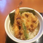 和食さと - ミニ天丼