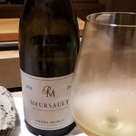にい留 - お酒②ピエール・モレ・ムルソー2014(赤ワイン、フランス)
      葡萄品種:シャルドネ100%