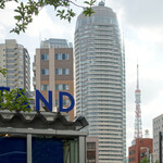 Good Morning Cafe&Grill  - テラスから見る東京タワー