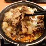 吉野家 - 「牛すき鍋膳」②