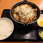 吉野家 - 「牛すき鍋膳」①
