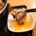 吉野家 - 「牛すき鍋膳」③
