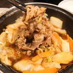 吉野家 - 「牛すき鍋膳」⑥