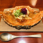 銀座 しのはら - 毛ガニとヒシガニ