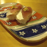 ほそ川寿司   - 鯵。