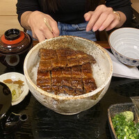 うなぎの新甫 - ひつまぶし　4350円
                    