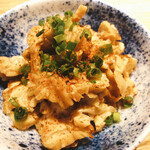 Momoyaki To Sake Ogata - めちゃウマな鶏皮ポン酢♪