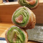 焼き鳥 ばかちん - レタス明太町