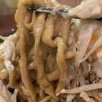 自家製麺 まさき - 【2020.9.29】極太ワシワシ麺‼️