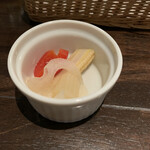 2020/8/21  ピクルス付き