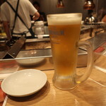 Yakiniku Kiwamiya - ビール