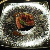 銀座うかい亭 - 牛フィレのタタキ