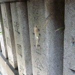 やぶ - 天祖神社の玉垣（亀戸遊園地）