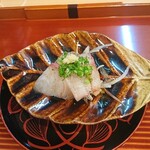 日本料理 桜藍 - 島あじのお造り