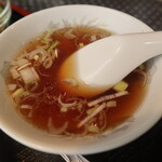 喜久井町 もりや - このスープが美味しかった♪
