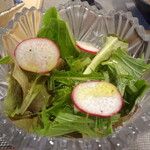 Kyouyasai Furenchi Kaiseki Gion Shigenaga - 朝採り野菜のサラダ