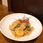 創作麺工房 鳴龍 - ごまきゅうり（梅ソース）300円