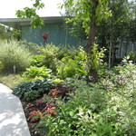 ブランジェ浅野屋 - 緑の植栽が一杯