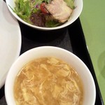 麗華 - ２０１２／７ ・スープ＆サラダ