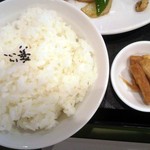 麗華 - ２０１２／７ ・ご飯・香の物