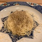 はらまさ - カーチョエペペ風素麺（サービス）