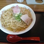 麺や しげとみ～ - 塩ラーメン650円＋大盛り150円