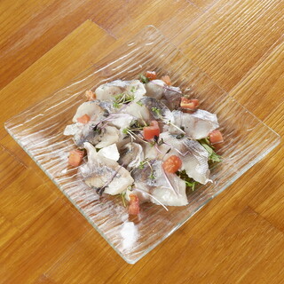 fresh fish carpaccio