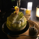 ザ リビング パビリオン by アマン  - マスクメロンのかき氷