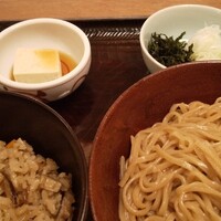 澄まし処 お料理 ふくぼく - Ａセット 名物鴨だしご飯・醤油かけ麺 1200円(税込)