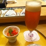 鮨 のぐち - ビール