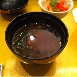 鮨 のぐち - 赤出汁