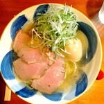 さんくるげ - たまご・チャーシュー塩らぁ麺＋ネギ‼️