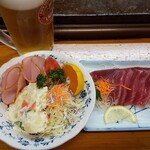 奈々 - お好み焼き屋さんです。メインは撮り忘れましたが。