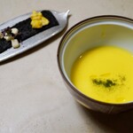 厨翠山   - コーンポタージュと三種のコーン