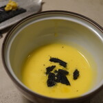 厨翠山   - クルトンにはイカ墨？