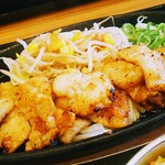 カルビ丼とスン豆腐専門店 韓丼 東岡山店 - 上てっちゃん定食1020円