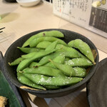 Taishuu Sushi Sutando Kanekichi - 定番の枝豆♪