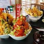 天塩 - 普通の丼も600円なのに立派