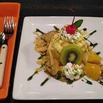 いつもの場所 - 抹茶クレープ