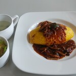 カフェラウンジ フィールド - オムライスデミグラス800円税込