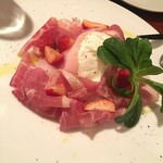 Osteria time - イタリア産ブラッティーナとパルマハム