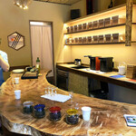 曼荼羅茶 - カウンター 